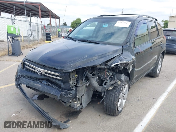 2007 Toyota RAV4 Limited with VIN JTMBD31V376048608, listed as a IAAI auction lot 42045021 with 180,458 mi miles. Bid and sale history available at carsss.com. Image 2.