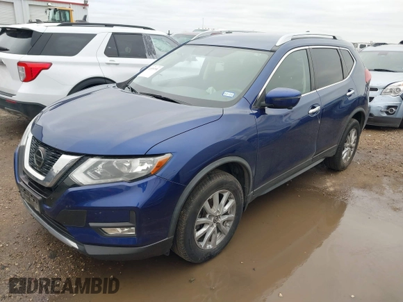 2018 Nissan Rogue SV with VIN JN8AT2MV7JW307875, listed as a IAAI auction lot 41559751 with 76,831 mi miles. Bid and sale history available at carsss.com. Image 2.