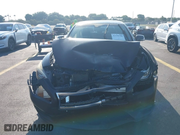 2017 Infiniti Q70 3.7 with VIN JN1BY1AP8HM740678, listed as a IAAI auction lot 42330788 with 47,461 mi miles and . Bid and sale history available at DreamBid. Image 12.