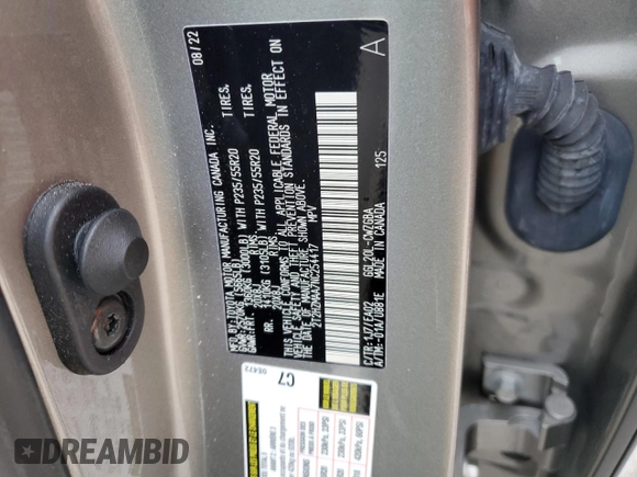 2022 Lexus RX with VIN 2T2HZMAA7NC254417, listed as a Copart auction lot 44433095 with 26,926 mi miles and Salvage Title. Bid and sale history available at carsss.com. Image 13.