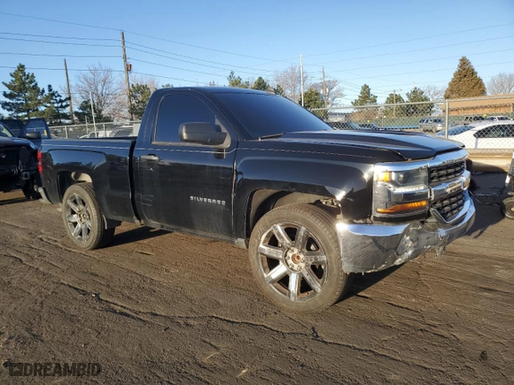 2018 Chevrolet Silverado 1500 Work Truck with VIN 1GCNCNEC7JZ110800, listed as a Copart auction lot 49587534 with 53,352 mi miles and Non Repairable. Bid and sale history available at carsss.com. Image 4.