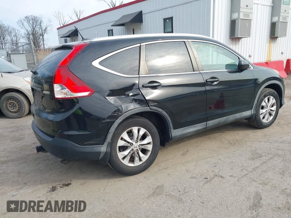 2014 Honda CR-V EX-L with VIN 2HKRM4H7XEH607165, listed as a IAAI auction lot 41837898 with 102,057 mi miles. Bid and sale history available at carsss.com. Image 4.