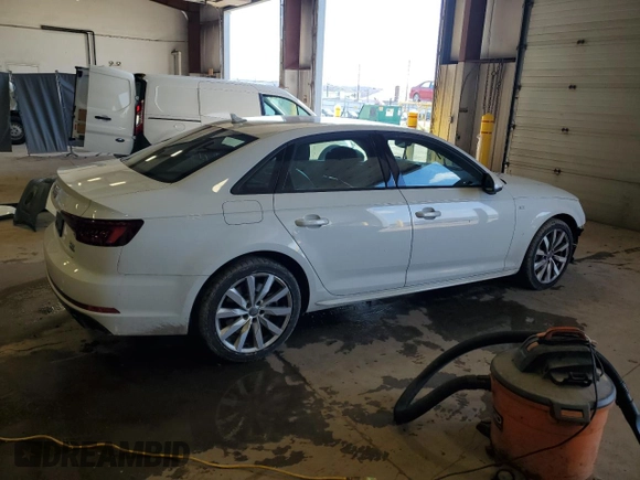 2018 Audi A4 Premium with VIN WAUDNAF4XJA096277, listed as a Copart auction lot 50214935 with 97,650 mi miles and Salvage Title. Bid and sale history available at carsss.com. Image 3.