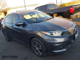 2021 Honda HR-V EX-L with VIN 3CZRU5H75MM704623, listed as a IAAI auction lot 41336212 with 47,916 mi miles. Bid and sale history available at carsss.com. Image 14.