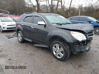 2014 Chevrolet Equinox LT with VIN 2GNFLBE31E6377944, listed as a IAAI auction lot 41386096 with 124,733 mi miles. Bid and sale history available at carsss.com. Image 1.