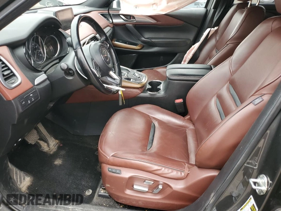 2018 Mazda CX-9 Signature with VIN JM3TCBEY8J0233759, listed as a Copart auction lot 51578895 with 107,417 mi miles and Salvage Title. Bid and sale history available at carsss.com. Image 7.
