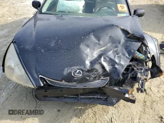 2005 Lexus ES 330 with VIN JTHBA30G355123434, listed as a Copart auction lot 46282485 with 0 mi miles and Salvage Title. Bid and sale history available at carsss.com. Image 12.