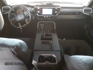 2022 Toyota Tundra SR5 with VIN 5TFLA5DB3NX028618, listed as a Copart auction lot 61807005 with 9,797 mi miles and Salvage title. Bid and sale history available at DreamBid. Image 8.
