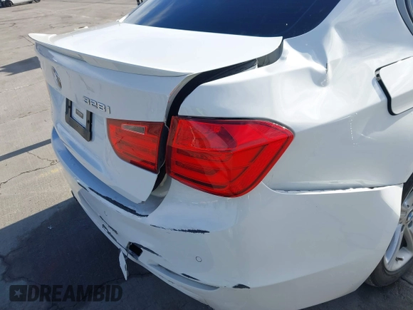 2015 BMW 3 Series 328i with VIN WBA3C1C52FK119339, listed as a IAAI auction lot 41549876 with 148,347 mi miles and . Bid and sale history available at carsss.com. Image 6.