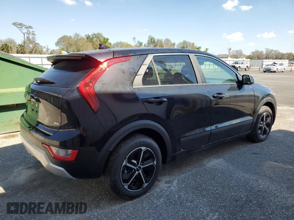2025 Kia Niro LX with VIN KNDCP3LE6S5214451, listed as a Copart auction lot 47119835 with 15 mi miles and Clean Title. Bid and sale history available at carsss.com. Image 3.