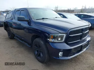 2018 Ram 1500 Express with VIN 1C6RR7FG4JS269271, listed as a IAAI auction lot 41763984 with 47,447 mi miles. Bid and sale history available at carsss.com. Image 1.