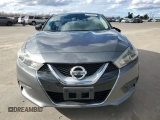 2017 Nissan Maxima S with VIN 1N4AA6AP8HC381970, listed as a Copart auction lot 44654555 with 78,491 mi miles and Salvage Title. Bid and sale history available at DreamBid. Image 5.