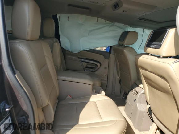 2015 Nissan Armada Platinum z VIN 5N1BA0NF1FN608684, wystawiony jako Copart lot #49003675 z przebiegiem 150 236 mil mil oraz Szkoda całkowita • Salvage title. Historia ofert i sprzedaży dostępna na DreamBid. Obrazek 10.