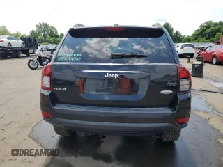 2016 Jeep Compass High Altitude с VIN 1C4NJDEB1GD663102, выставлен на аукционе Copart как лот 61661615 с пробегом 108 631 миль миль и Списание • Salvage title. История ставок и продаж доступна на DreamBid. Изображение 6.