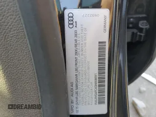 2016 Audi A7 3.0 Premium Plus with VIN WAUWGAFC4GN008691, listed as a Copart auction lot 80974753 with 114,983 mi miles. Bid and sale history available at carsss.com. Image 12.