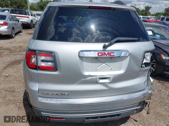 2015 GMC Acadia SLE with VIN 1GKKRNED3FJ243011, listed as a IAAI auction lot 40208126 with 115,349 mi miles and . Bid and sale history available at DreamBid. Image 13.