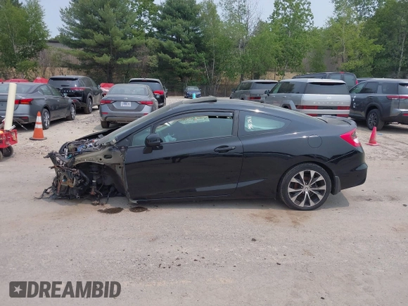 2013 Honda Civic Si with VIN 2HGFG4A55DH701241, listed as a IAAI auction lot 42434829 with Not provided miles and . Bid and sale history available at DreamBid. Image 13.