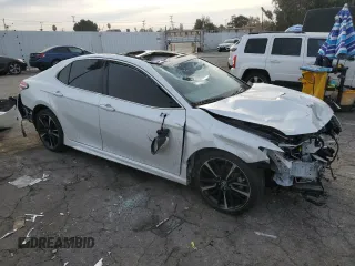 2020 Toyota Camry XSE with VIN 4T1K61AK9LU356596, listed as a Copart auction lot 84372504 with Not Provided miles and Salvage Title. Bid and sale history available at DreamBid. Image 4.