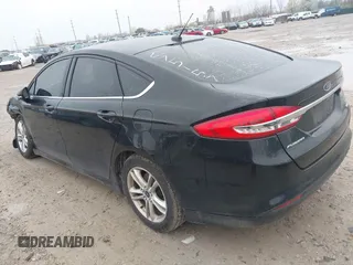 2018 Ford Fusion SE with VIN 3FA6P0HD7JR275157, listed as a IAAI auction lot 41961008 with 120,111 mi miles. Bid and sale history available at carsss.com. Image 3.