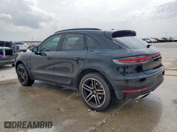 2021 Porsche Macan with VIN WP1AA2A59MLB12029, listed as a Copart auction lot 57283285 with 20,078 mi miles and Salvage title. Bid and sale history available at DreamBid. Image 2.
