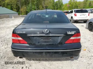 2005 Lexus LS 430 z VIN JTHBN36FX55017789, wystawiony jako Copart lot #56685605 z przebiegiem 209 238 mil mil oraz Czysty tytuł • Clean title. Historia ofert i sprzedaży dostępna na DreamBid. Obrazek 6.