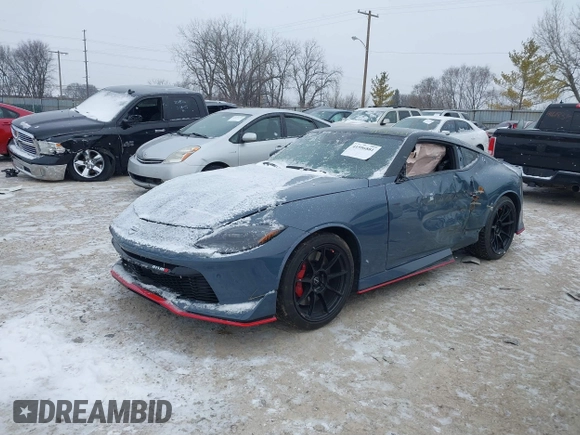 2024 Nissan Z Nismo with VIN JN1BZ4CH6RM360311, listed as a IAAI auction lot 41596881 with 8,916 mi miles and . Bid and sale history available at DreamBid. Image 18.