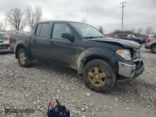 2005 Nissan Frontier 4WD LE with VIN 1N6AD07W65C415121, listed as a Copart auction lot 81752964 with 158,747 mi miles and Clean Title. Bid and sale history available at carsss.com. Image 4.