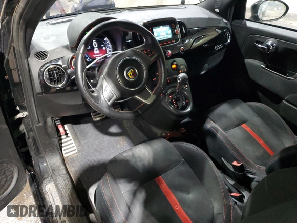 2016 FIAT 500 Abarth z VIN 3C3CFFFH5GT125962, wystawiony jako Copart lot #43912475 z przebiegiem 88 163 mil mil oraz Nie do naprawy • Non repairable. Historia ofert i sprzedaży dostępna na DreamBid. Obrazek 8.