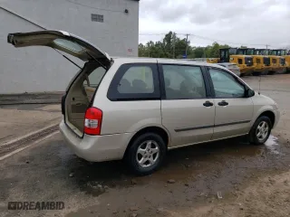 2000 Mazda MPV DX with VIN JM3LW28G5Y0142081, listed as a Copart auction lot 72956824 with 96,461 mi miles and Salvage Title. Bid and sale history available at carsss.com. Image 3.
