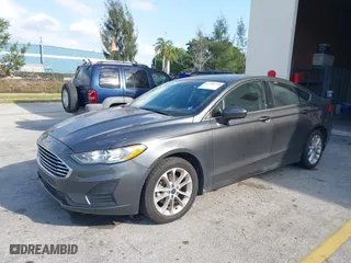 2020 Ford Fusion Hybrid SE with VIN 3FA6P0LU7LR246462, listed as a IAAI auction lot 41766758 with 40,817 mi miles. Bid and sale history available at carsss.com. Image 2.