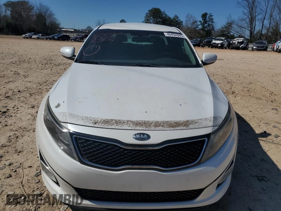 2014 Kia Optima LX with VIN 5XXGM4A74EG302158, listed as a Copart auction lot 46492685 with 147,302 mi miles and Salvage Title. Bid and sale history available at carsss.com. Image 5.