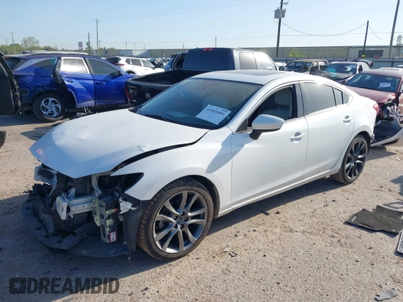 2016 Mazda Mazda6 i Grand Touring with VIN JM1GJ1W54G1456737, listed as a IAAI auction lot 41841001 with 114,870 mi miles. Bid and sale history available at carsss.com. Image 18.