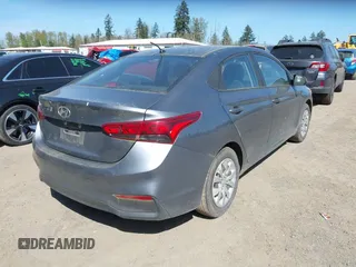 2019 Hyundai Accent SE with VIN 3KPC24A36KE062780, listed as a IAAI auction lot 42031921 with 68,331 mi miles. Bid and sale history available at carsss.com. Image 4.