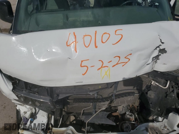 2017 Chevrolet Express Passenger LT with VIN 1GAZGPFGXH1278581, listed as a Copart auction lot 55850165 with Not provided miles and Salvage title. Bid and sale history available at DreamBid. Image 12.