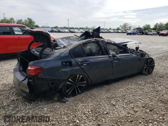 2018 BMW 3 Series 328d with VIN WBA8E5C54JA506786, listed as a Copart auction lot 54090705 with Not provided miles and Salvage title. Bid and sale history available at DreamBid. Image 3.