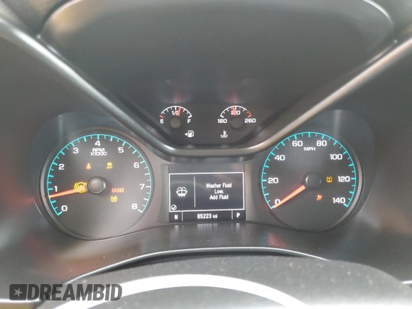 2021 Chevrolet Colorado 2WD Work Truck with VIN 1GCGSBEN1M1146030, listed as a Copart auction lot 64027614 with 65,223 mi miles and Salvage title. Bid and sale history available at DreamBid. Image 9.
