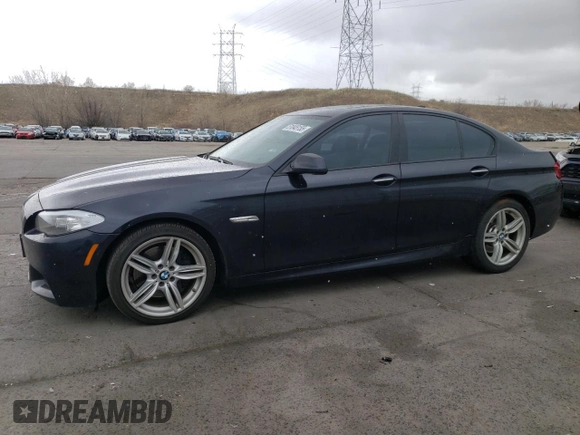 2011 BMW 5 Series 550i z VIN WBAFR9C59BC758073, wystawiony jako Copart lot #51845155 z przebiegiem 202 354 mil mil oraz Szkoda całkowita • Salvage title. Historia ofert i sprzedaży dostępna na DreamBid. Obrazek 1.