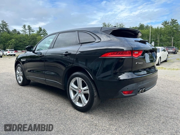 2017 Jaguar F-Pace 20d R-Sport with VIN SADCL2BN8HA088315, listed as a Copart auction lot 64496455 with 77,319 mi miles and Clean title. Bid and sale history available at DreamBid. Image 3.