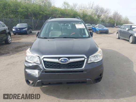 2015 Subaru Forester 2.5i with VIN JF2SJABC6FH591045, listed as a IAAI auction lot 42012921 with 174,842 mi miles and . Bid and sale history available at DreamBid. Image 12.