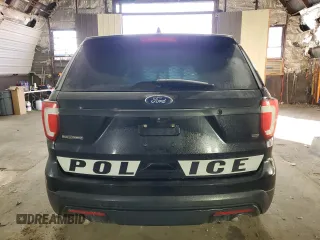 2017 Ford Police Interceptor Utility z VIN 1FM5K8AR0HGE01722, wystawiony jako Copart lot #50491815 z przebiegiem 187 912 mil mil oraz Szkody całkowita. Historia ofert i sprzedaży dostępna na DreamBid. Obrazek 6.