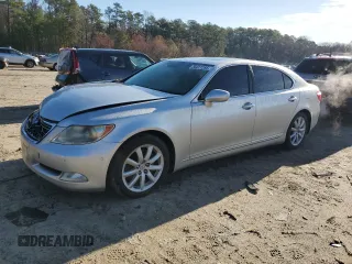 2007 Lexus LS 460 L with VIN JTHGL46F975003595, listed as a Copart auction lot 50227295 with 136,231 mi miles and Salvage Title. Bid and sale history available at DreamBid. Image 1.