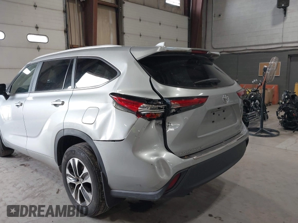 2023 Toyota Highlander L with VIN 5TDKDRBH4PS012227, listed as a IAAI auction lot 42607886 with 42,091 mi miles and . Bid and sale history available at DreamBid. Image 19.