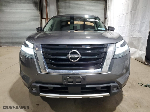 2022 Nissan Pathfinder Platinum with VIN 5N1DR3DK9NC232358, listed as a Copart auction lot 50092585 with 61,426 mi miles and Clean Title. Bid and sale history available at carsss.com. Image 5.