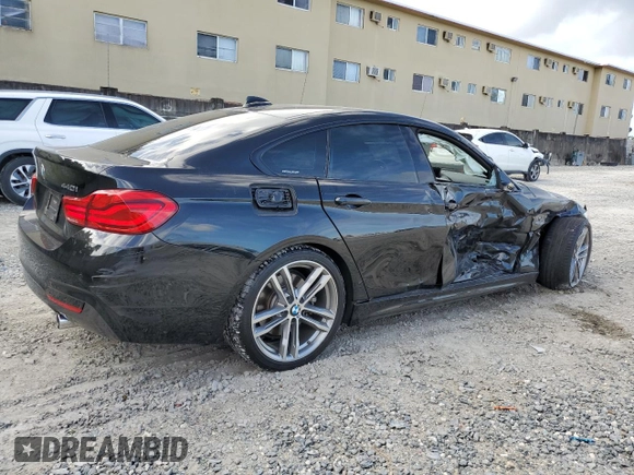 2019 BMW 4 Series 440i z VIN WBA4J5C59KBM66212, wystawiony jako Copart lot #80361084 z przebiegiem 31 959 mil mil oraz Szkoda całkowita • Salvage title. Historia ofert i sprzedaży dostępna na DreamBid. Obrazek 3.