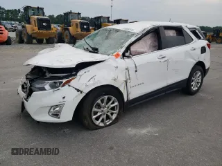 2021 Chevrolet Equinox LT with VIN 3GNAXUEV9ML397848, listed as a Copart auction lot 55886575 with 32,886 mi miles and Salvage title. Bid and sale history available at DreamBid. Image 1.