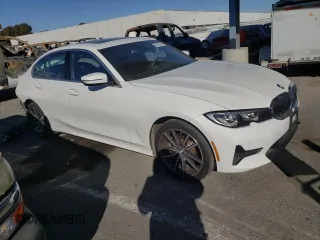 2020 BMW 3 Series 330i with VIN WBA5R1C02LFH48666, listed as a Copart auction lot 67959402 with 57,074 mi miles. Bid and sale history available at carsss.com. Image 4.