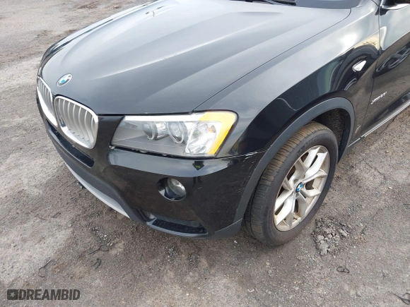 2013 BMW X3 xDrive28i with VIN 5UXWX9C54D0D01315, listed as a IAAI auction lot 42029866 with 137,482 mi miles. Bid and sale history available at carsss.com. Image 13.