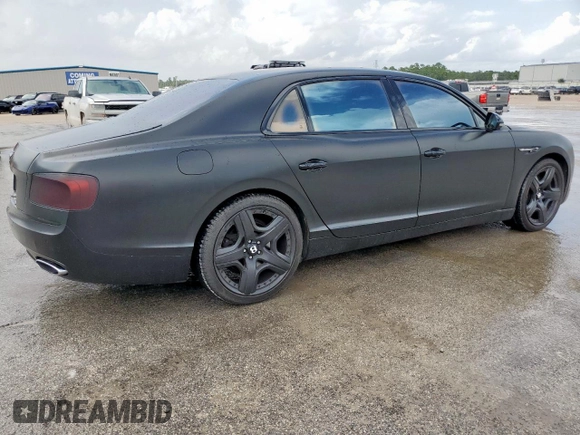 2015 Bentley Flying Spur with VIN SCBEC9ZA6FC050294, listed as a Copart auction lot 61954945 with 44,575 mi miles and Clean title. Bid and sale history available at DreamBid. Image 3.
