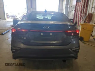 2021 Kia Forte LXS with VIN 3KPF24AD4ME267118, listed as a Copart auction lot 49473475 with 45,834 mi miles and Salvage Title. Bid and sale history available at carsss.com. Image 6.
