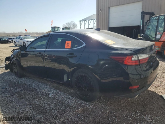 2016 Lexus ES 350 with VIN JTHBK1GG5G2226432, listed as a Copart auction lot 84515504 with 122,387 mi miles and Salvage Title. Bid and sale history available at carsss.com. Image 2.